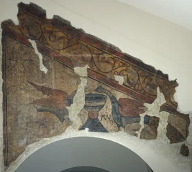 Pavões a beber de um cálice de Santa Maria de Taüll